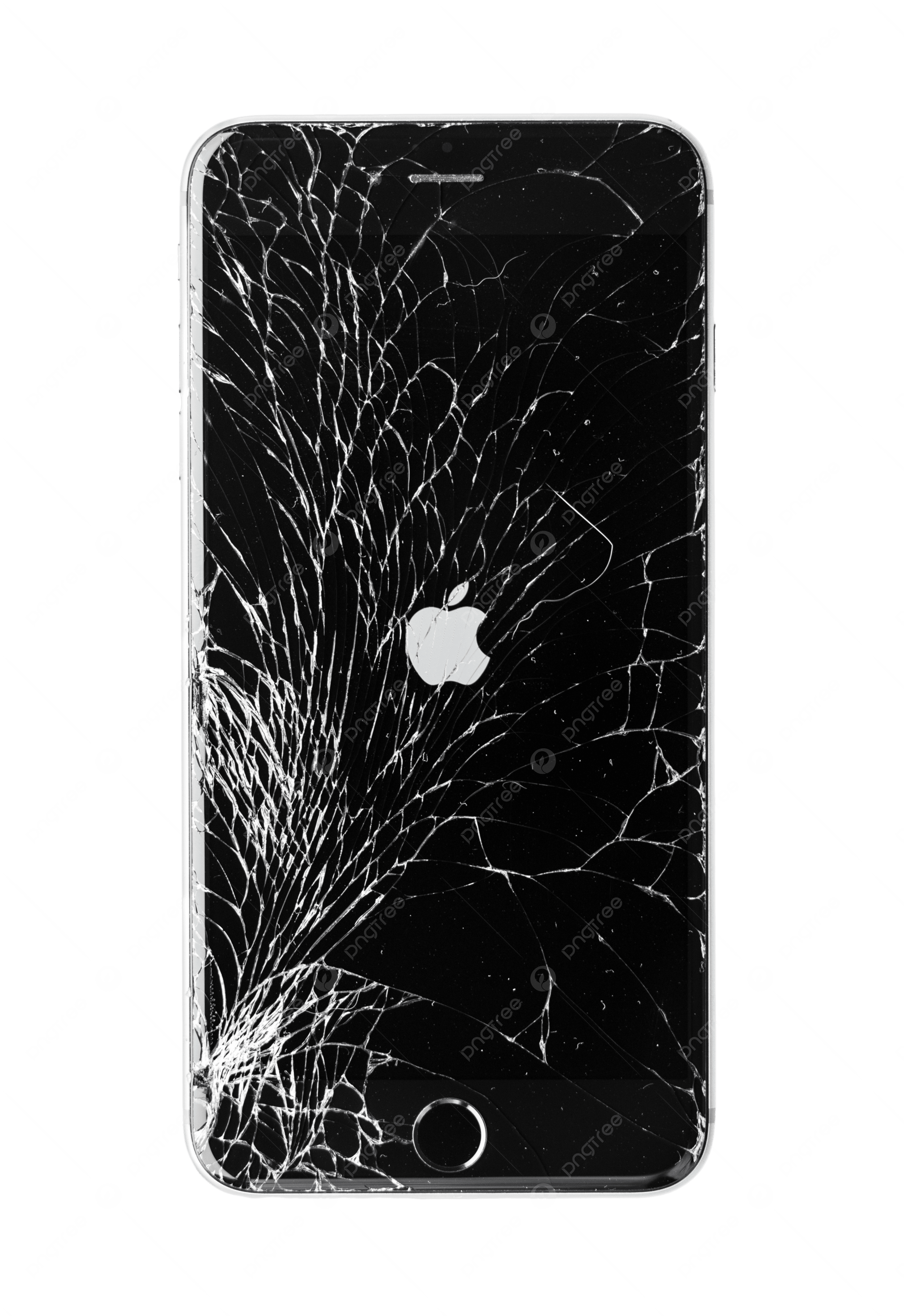 damaged iphone